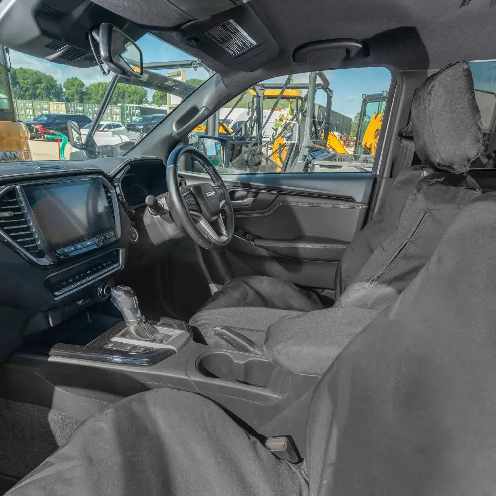 Isuzu D Max (Inc Tipper) Tailored PU Seat Covers - UK Custom Covers