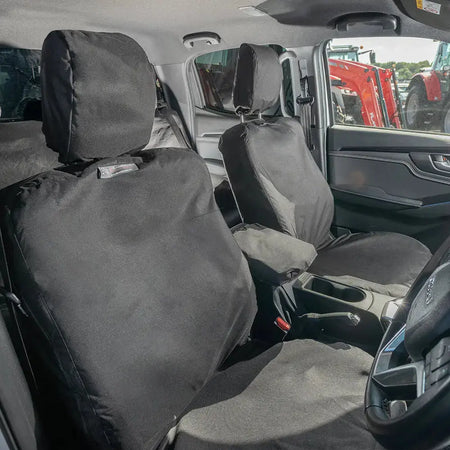 Isuzu D Max (Inc Tipper) Tailored PU Seat Covers - UK Custom Covers