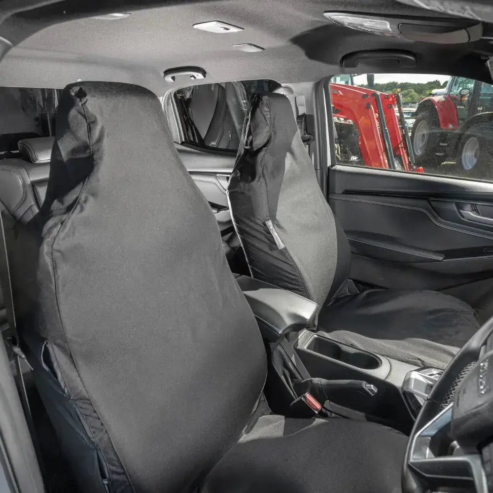 Isuzu D Max (Inc Tipper) Tailored PU Seat Covers - UK Custom Covers