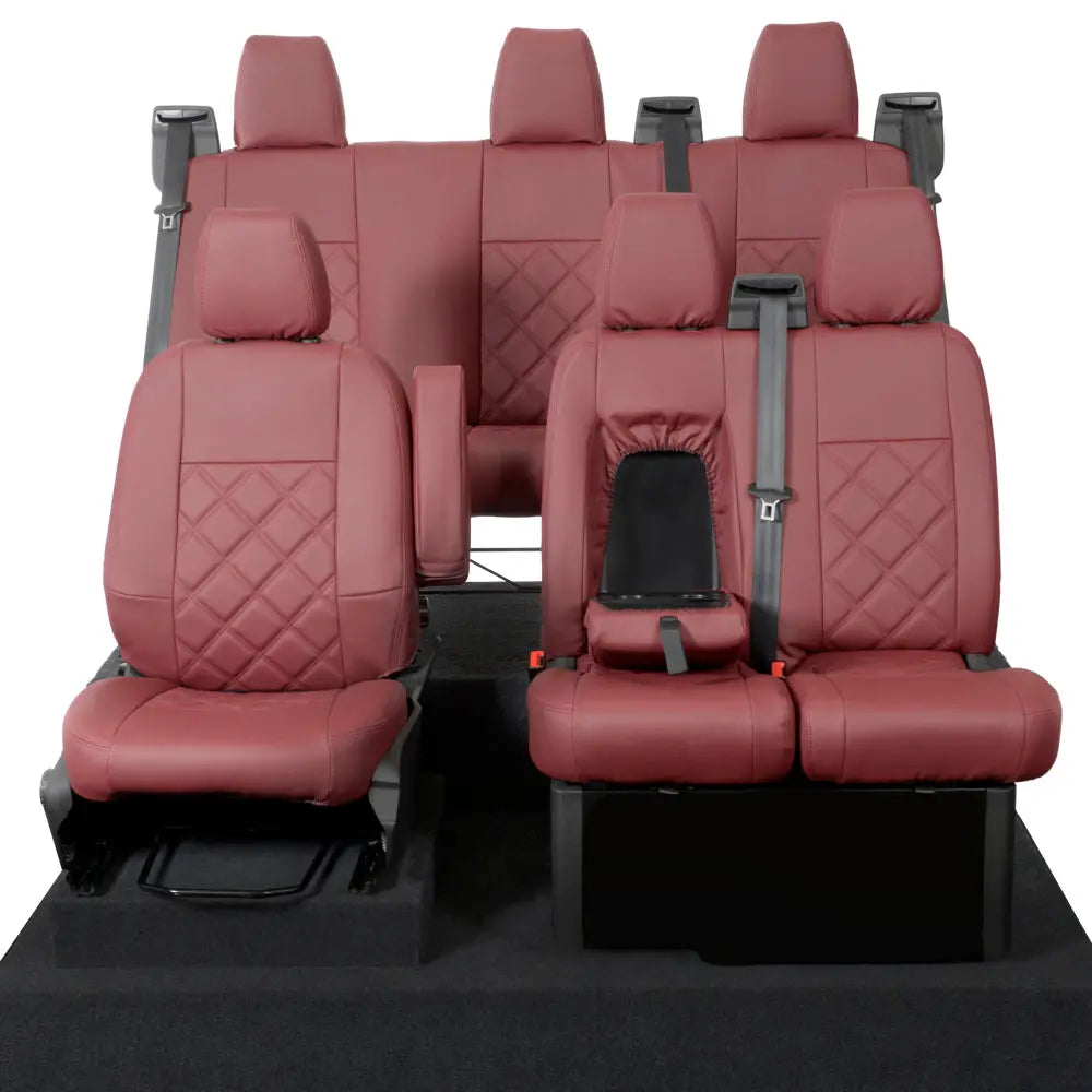 Ford Transit Custom Tailored Leatherette Seat Covers (2013-2023) - UK Custom Covers