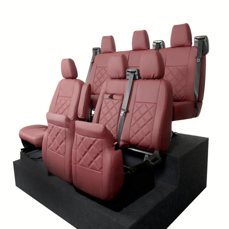 Ford Transit Custom Tailored Leatherette Seat Covers (2013-2023) - UK Custom Covers
