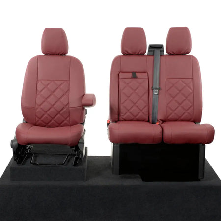 Ford Transit Custom Tailored Leatherette Seat Covers (2013-2023) - UK Custom Covers