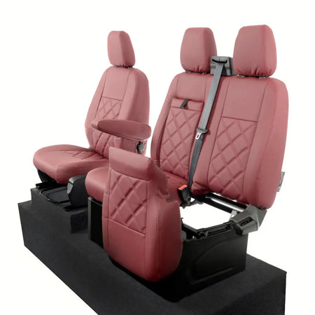 Ford Transit Custom Tailored Leatherette Seat Covers (2013-2023) - UK Custom Covers