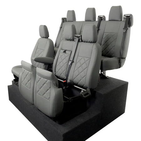 Ford Transit Custom Tailored Leatherette Seat Covers (2013-2023) - UK Custom Covers