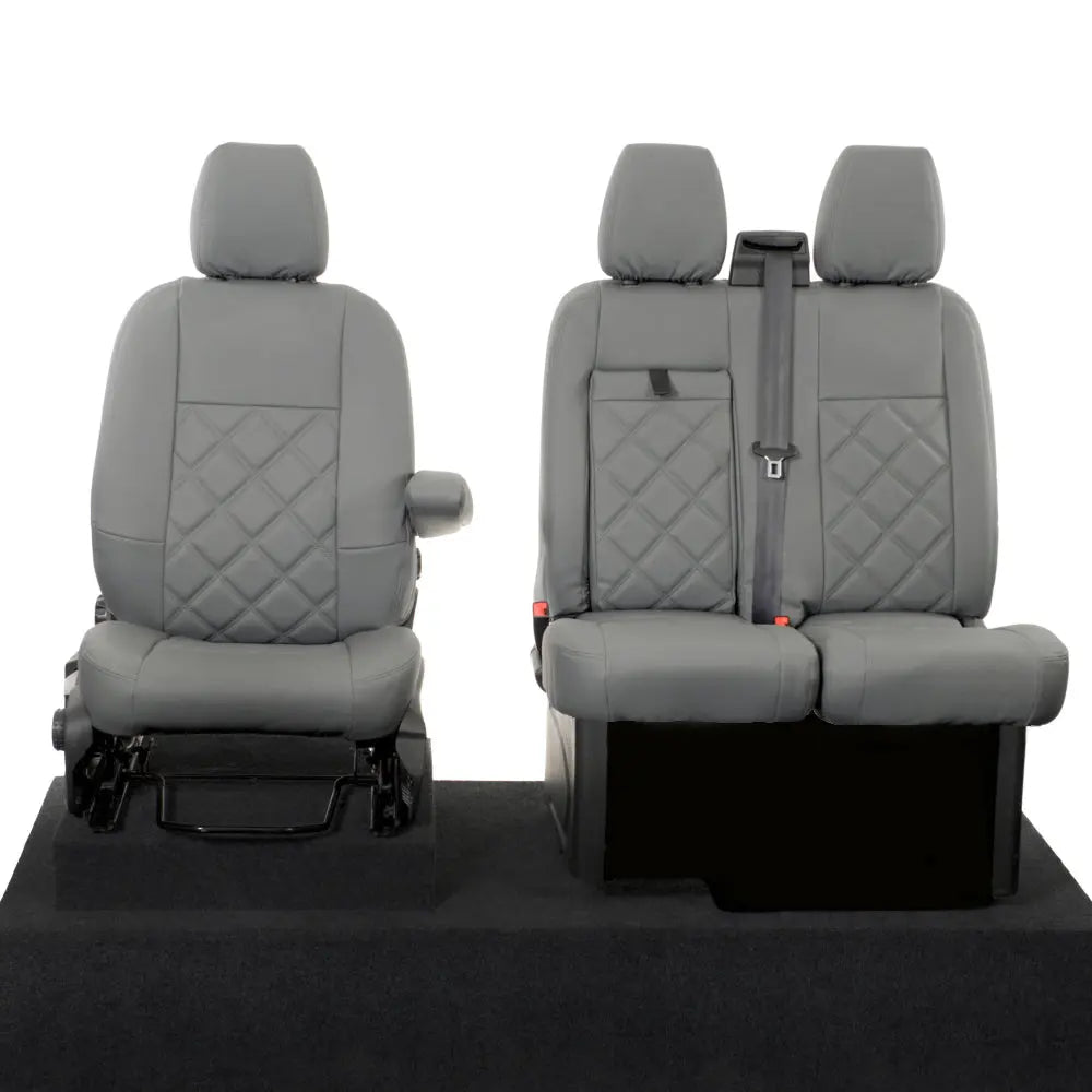 Ford Transit Custom Tailored Leatherette Seat Covers (2013-2023) - UK Custom Covers