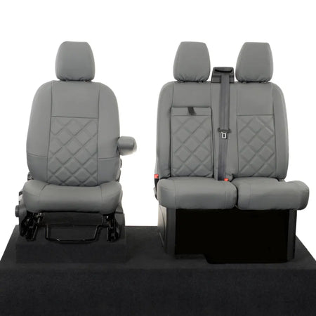 Ford Transit Custom Tailored Leatherette Seat Covers (2013-2023) - UK Custom Covers