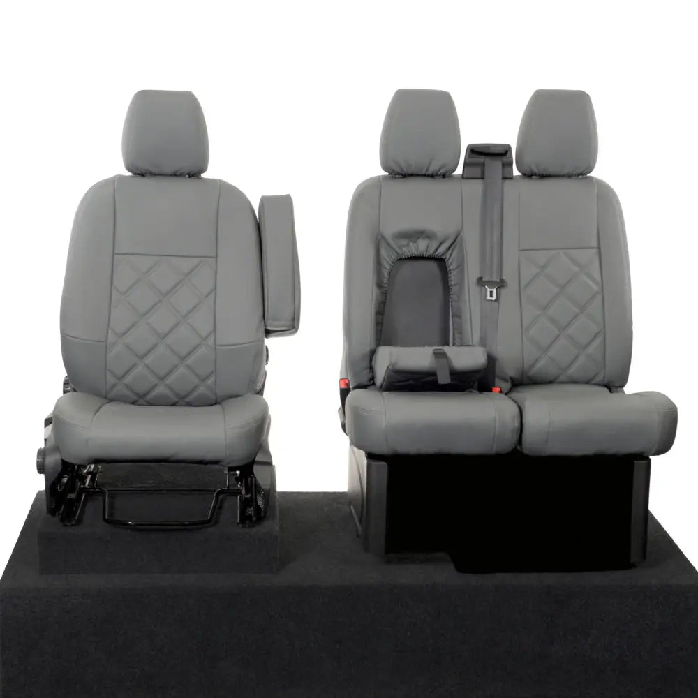 Ford Transit Custom Tailored Leatherette Seat Covers (2013-2023) - UK Custom Covers