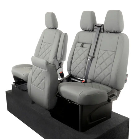 Ford Transit Custom Tailored Leatherette Seat Covers (2013-2023) - UK Custom Covers
