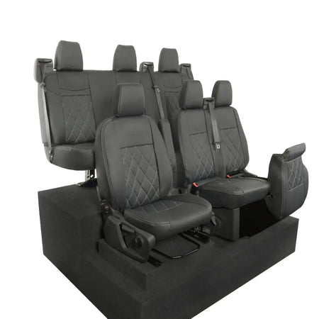 Ford Transit Custom Tailored Leatherette Seat Covers (2013-2023) - UK Custom Covers