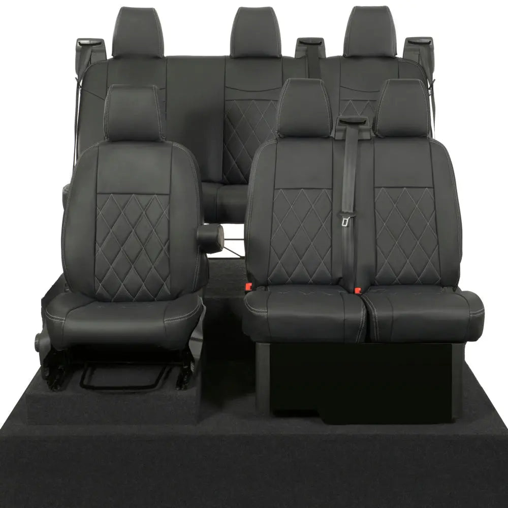 Ford Transit Custom Tailored Leatherette Seat Covers (2013-2023) - UK Custom Covers