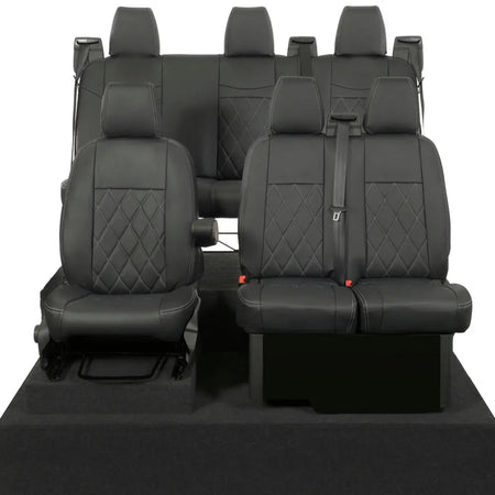 Ford Transit Custom Tailored Leatherette Seat Covers (2013-2023) - UK Custom Covers