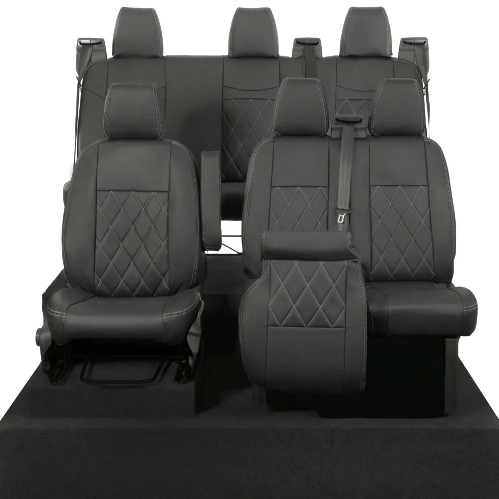 Ford Transit Custom Tailored Leatherette Seat Covers (2013-2023) - UK Custom Covers