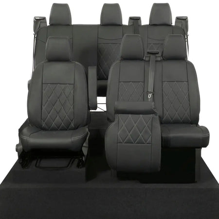 Ford Transit Custom Tailored Leatherette Seat Covers (2013-2023) - UK Custom Covers