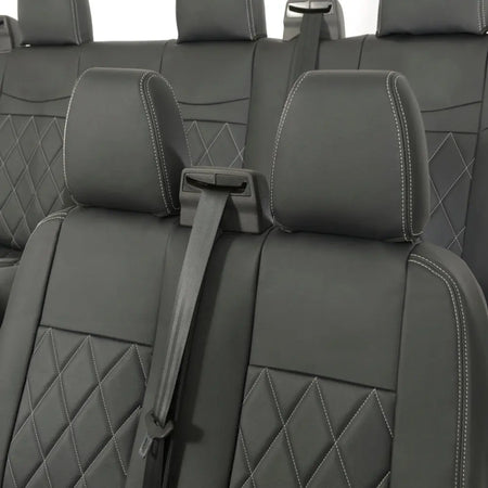 Ford Transit Custom Tailored Leatherette Seat Covers (2013-2023) - UK Custom Covers