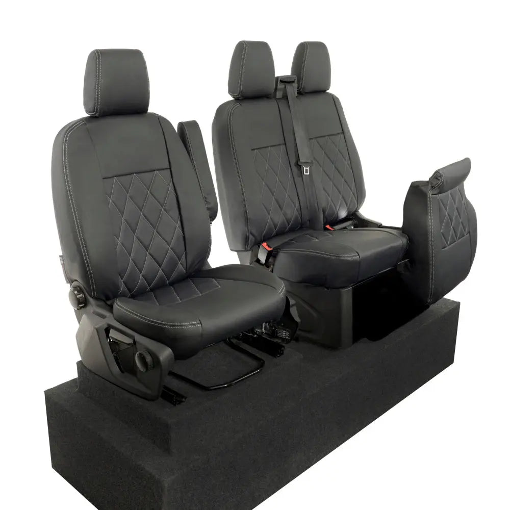 Ford Transit Custom Tailored Leatherette Seat Covers (2013-2023) - UK Custom Covers