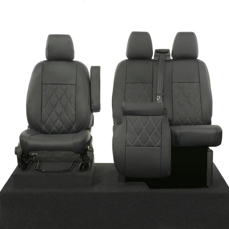 Ford Transit Custom Tailored Leatherette Seat Covers (2013-2023) - UK Custom Covers