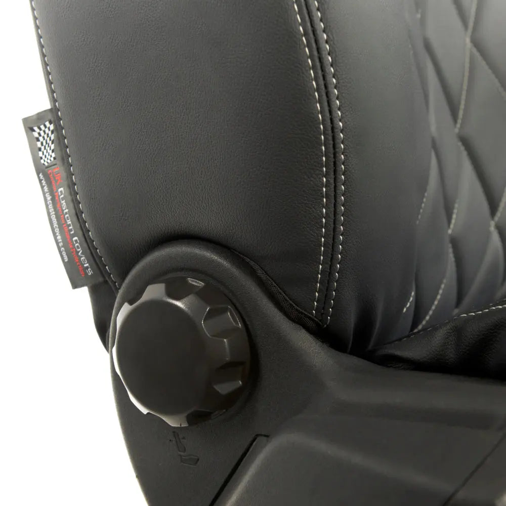 Ford Transit Custom Tailored Leatherette Seat Covers (2013-2023) - UK Custom Covers