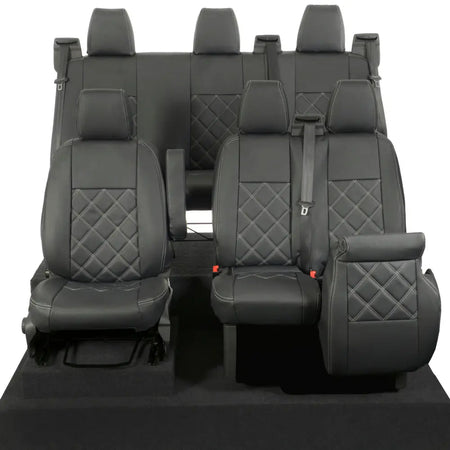 Ford Transit Custom Tailored Leatherette Seat Covers (2013-2023) - UK Custom Covers