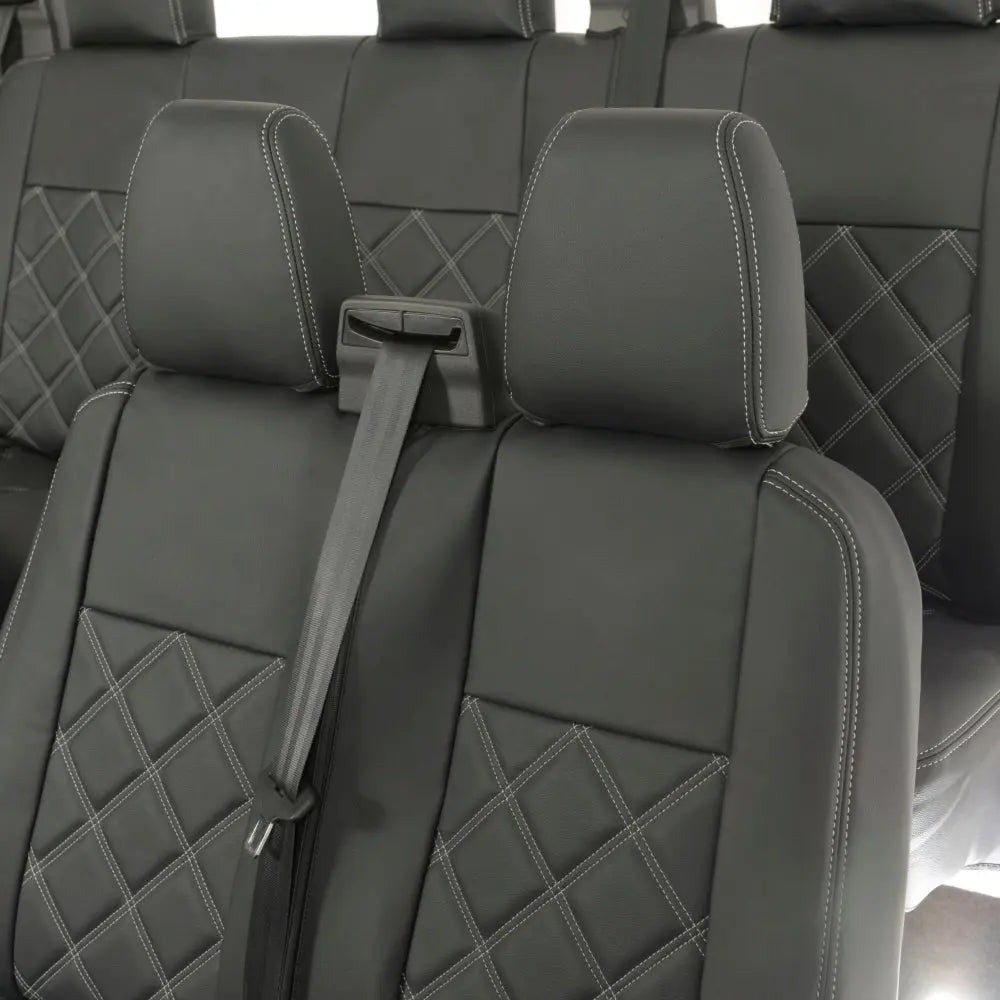 Ford Transit Custom Tailored Leatherette Seat Covers (2013-2023) - UK Custom Covers