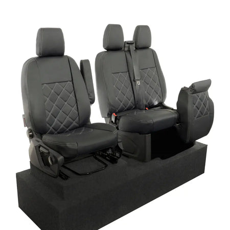 Ford Transit Custom Tailored Leatherette Seat Covers (2013-2023) - UK Custom Covers