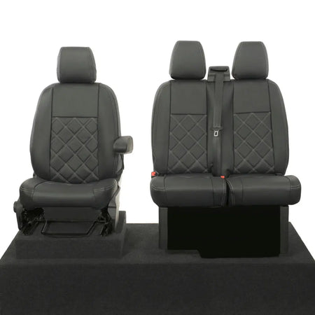 Ford Transit Custom Tailored Leatherette Seat Covers (2013-2023) - UK Custom Covers