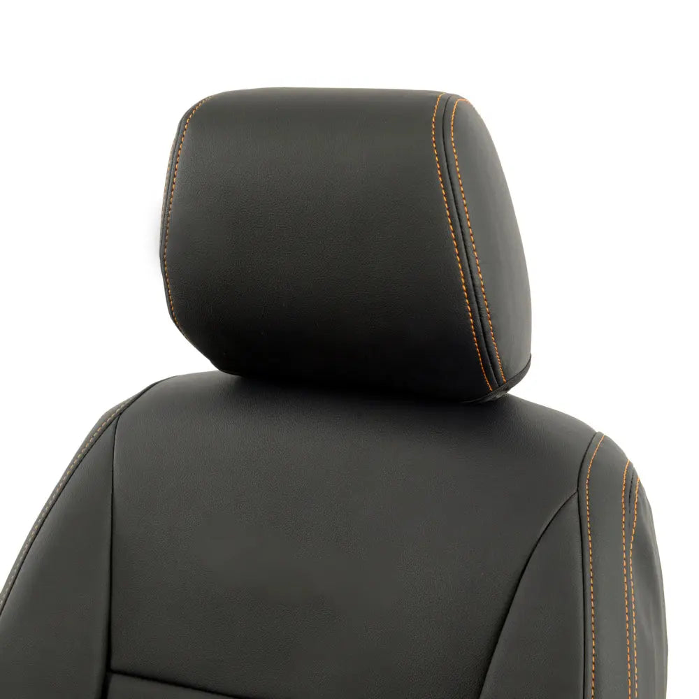 Ford Ranger Tailored Leatherette Seat Covers - Black - UK Custom Covers
