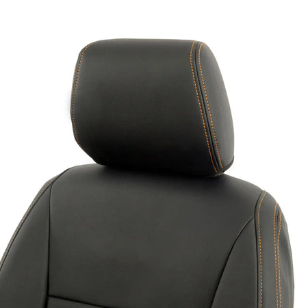 Ford Ranger Tailored Leatherette Seat Covers - Black - UK Custom Covers