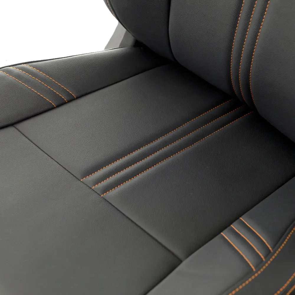 Ford Ranger Tailored Leatherette Seat Covers - Black - UK Custom Covers