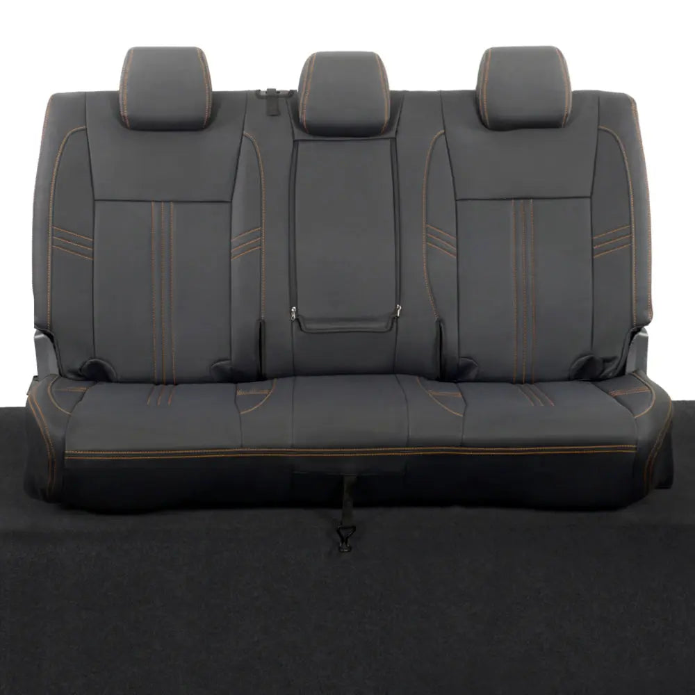 Ford Ranger Tailored Leatherette Seat Covers - Black - UK Custom Covers
