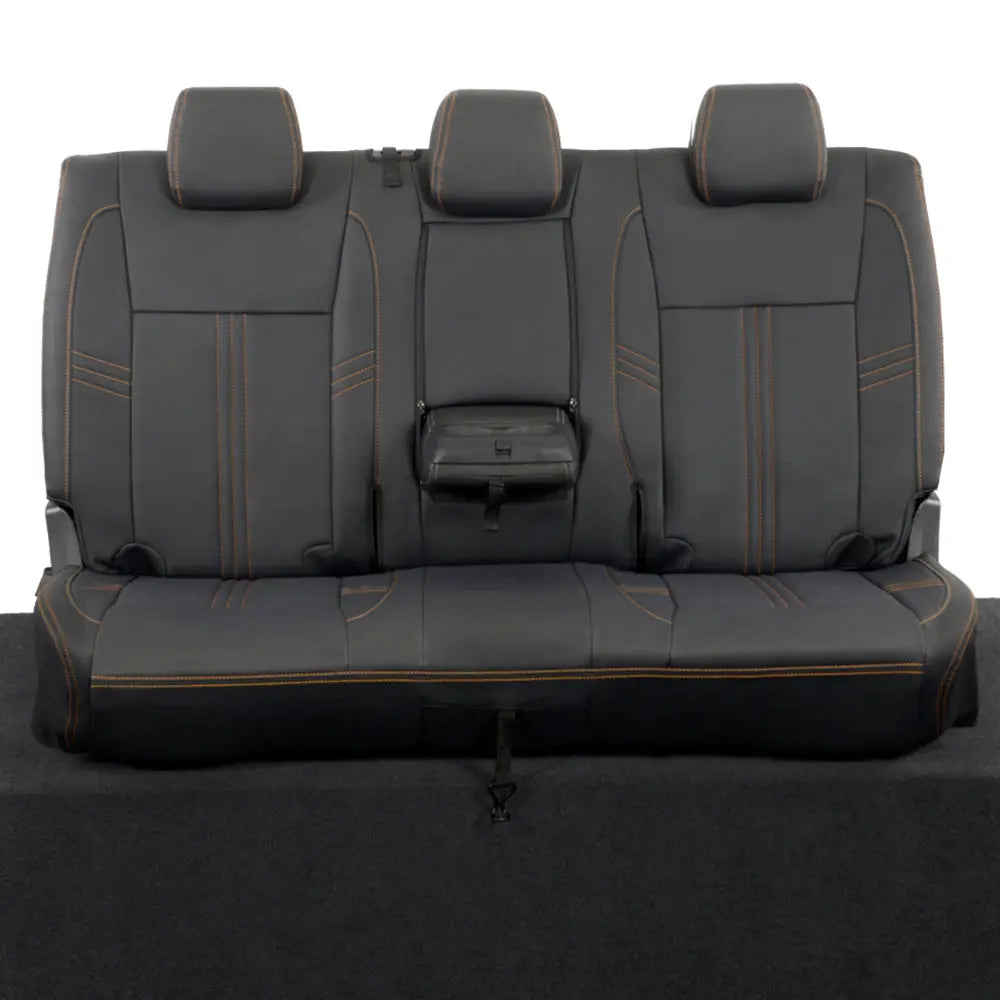 Ford Ranger Tailored Leatherette Seat Covers - Black - UK Custom Covers