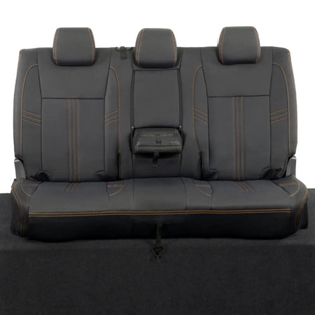 Ford Ranger Tailored Leatherette Seat Covers - Black - UK Custom Covers