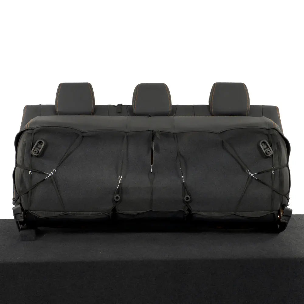 Ford Ranger Tailored Leatherette Seat Covers - Black - UK Custom Covers