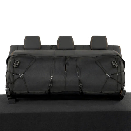 Ford Ranger Tailored Leatherette Seat Covers - Black - UK Custom Covers