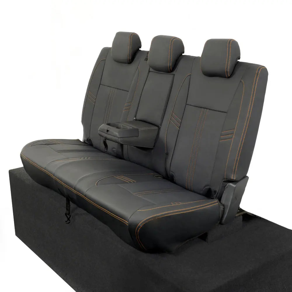 Ford Ranger Tailored Leatherette Seat Covers - Black - UK Custom Covers