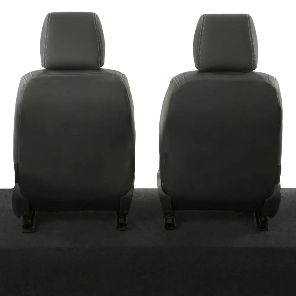 Ford Ranger Tailored Leatherette Seat Covers - Black - UK Custom Covers