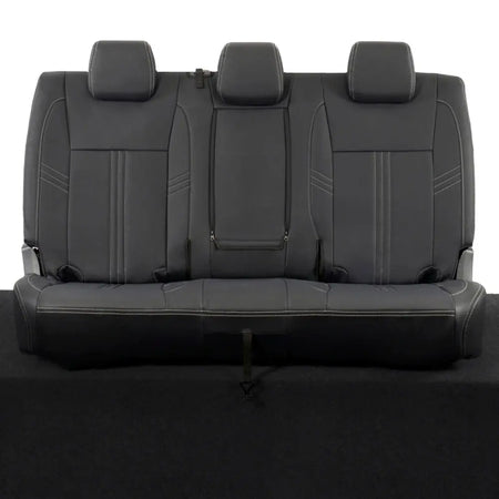 Ford Ranger Tailored Leatherette Seat Covers - Black - UK Custom Covers