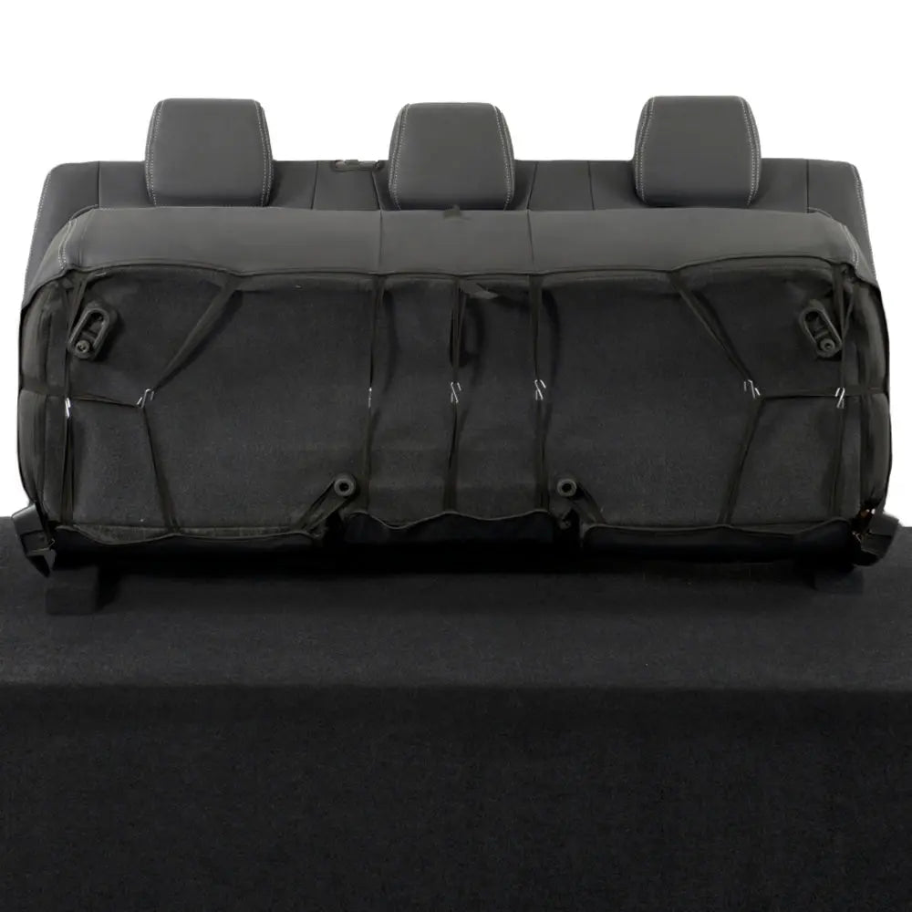 Ford Ranger Tailored Leatherette Seat Covers - Black - UK Custom Covers
