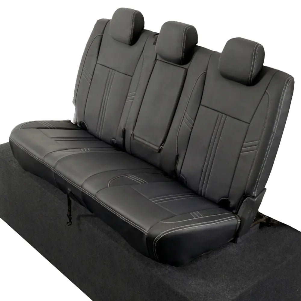 Ford Ranger Tailored Leatherette Seat Covers - Black - UK Custom Covers