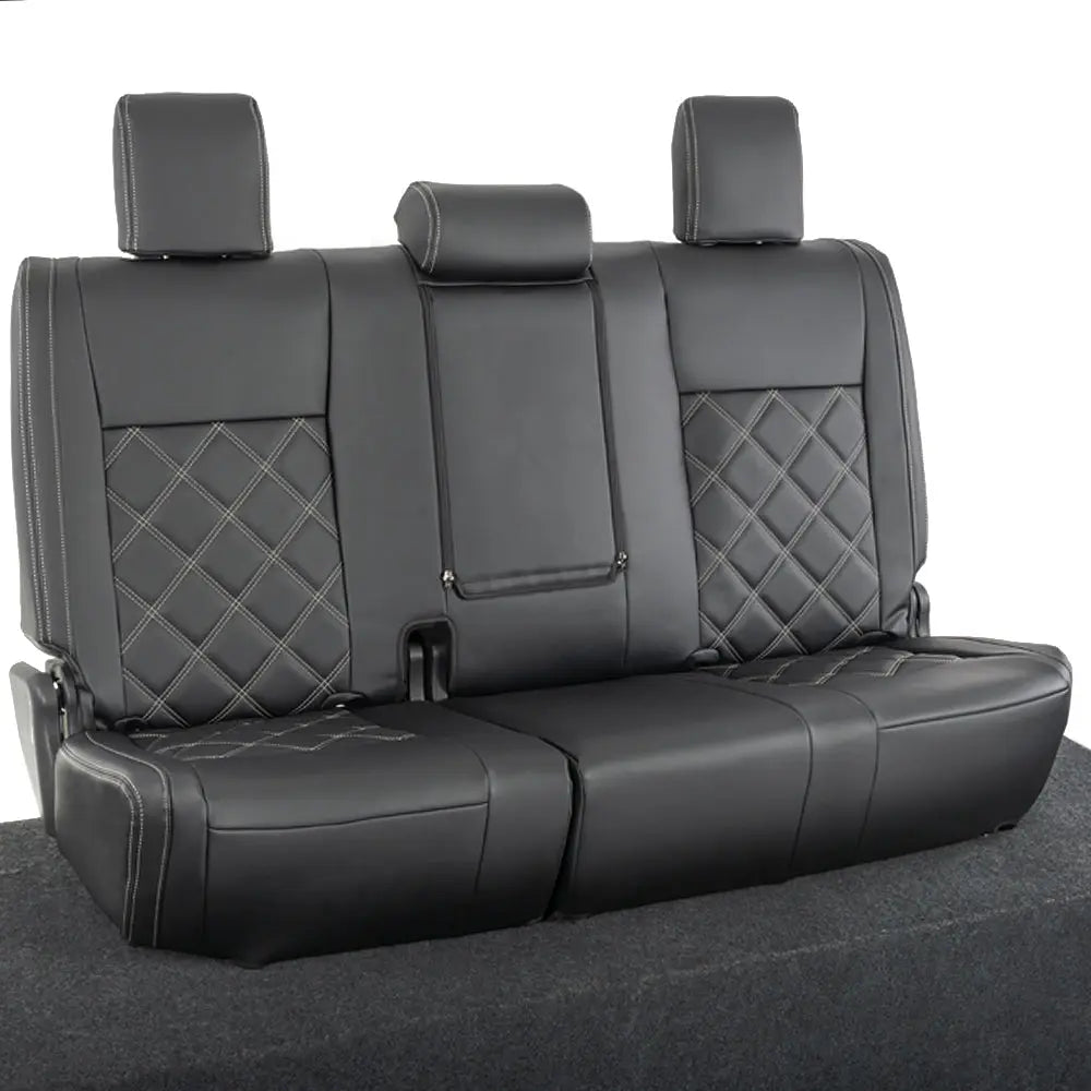 Toyota Hilux Seat Covers Tailored Leatherette 2016+ UK Custom Covers