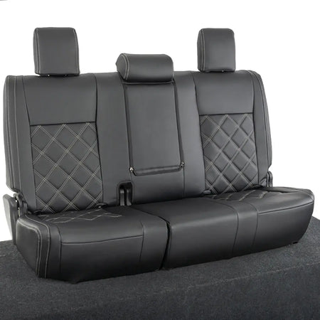 Toyota Hilux Seat Covers Tailored Leatherette 2016+ UK Custom Covers