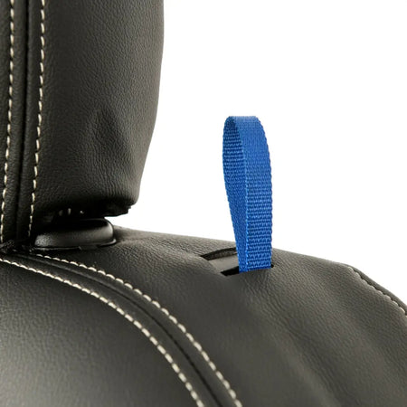 Toyota Proace City Tailored Leatherette Seat Covers (2018 Onwards) - Black - UK Custom Covers