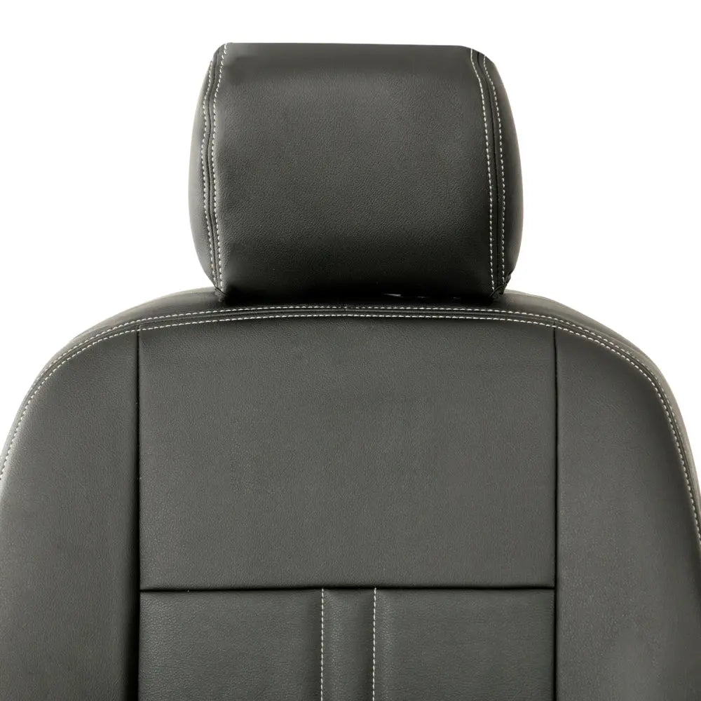 Toyota Proace City Tailored Leatherette Seat Covers (2018 Onwards) - Black - UK Custom Covers