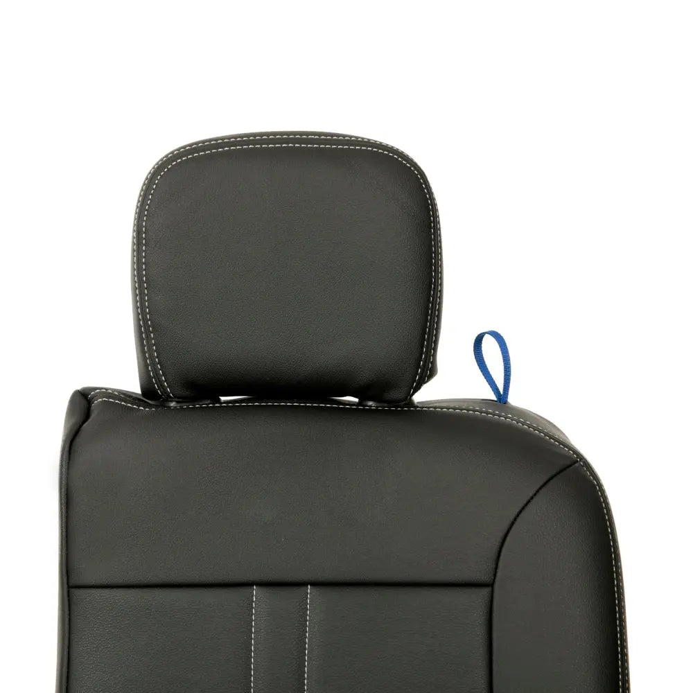 Toyota Proace City Tailored Leatherette Seat Covers (2018 Onwards) - Black - UK Custom Covers