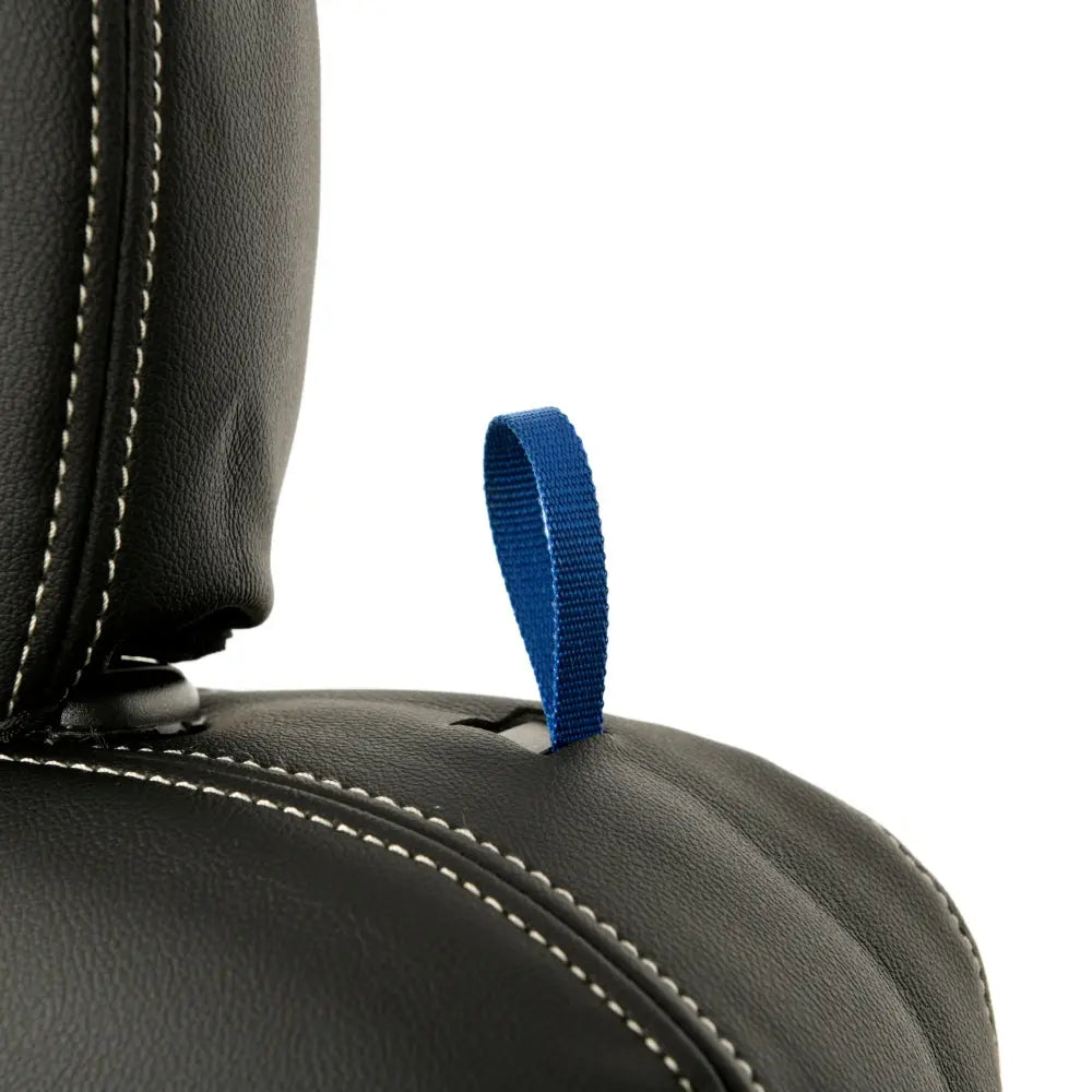 Toyota Proace City Tailored Leatherette Seat Covers (2018 Onwards) - Black - UK Custom Covers
