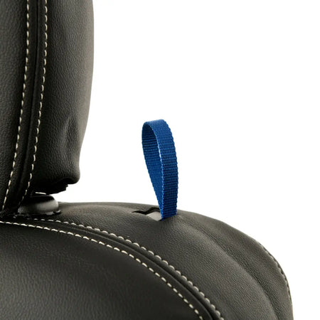Toyota Proace City Tailored Leatherette Seat Covers (2018 Onwards) - Black - UK Custom Covers