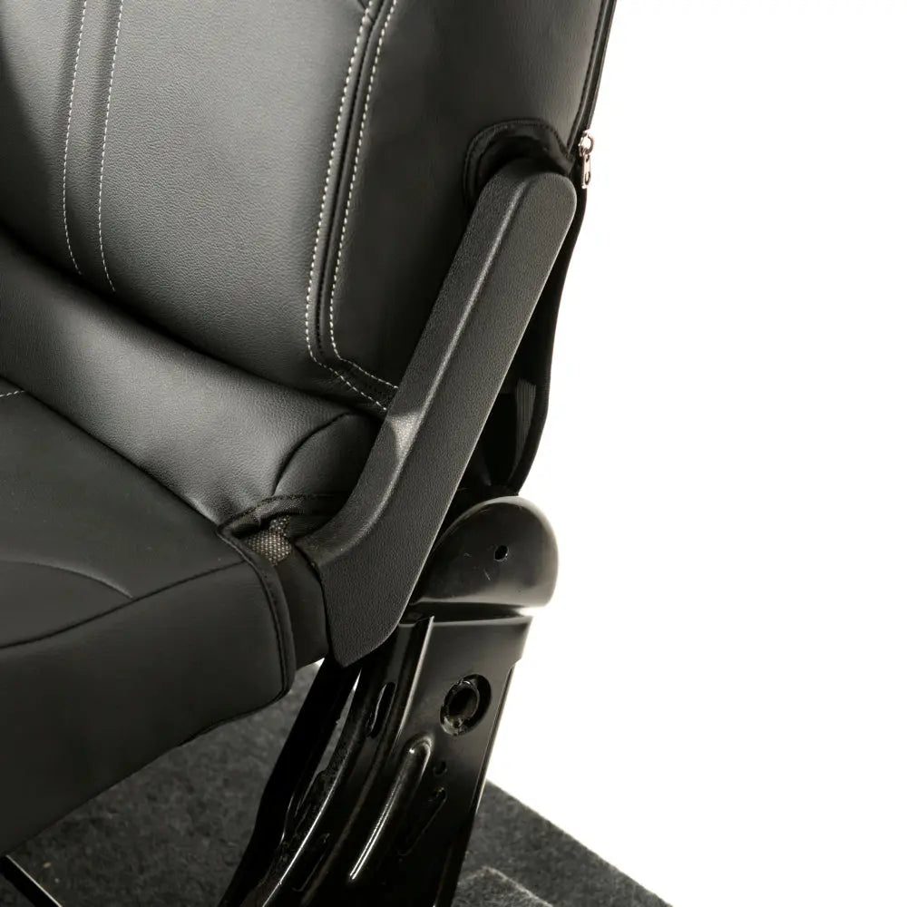 Toyota Proace City Tailored Leatherette Seat Covers (2018 Onwards) - Black - UK Custom Covers