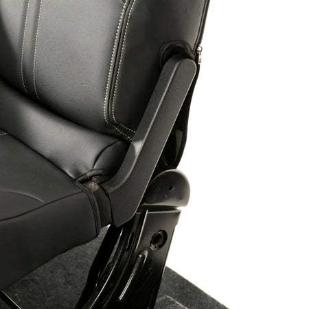 Toyota Proace City Tailored Leatherette Seat Covers (2018 Onwards) - Black - UK Custom Covers