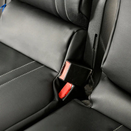 Toyota Proace City Tailored Leatherette Seat Covers (2018 Onwards) - Black - UK Custom Covers