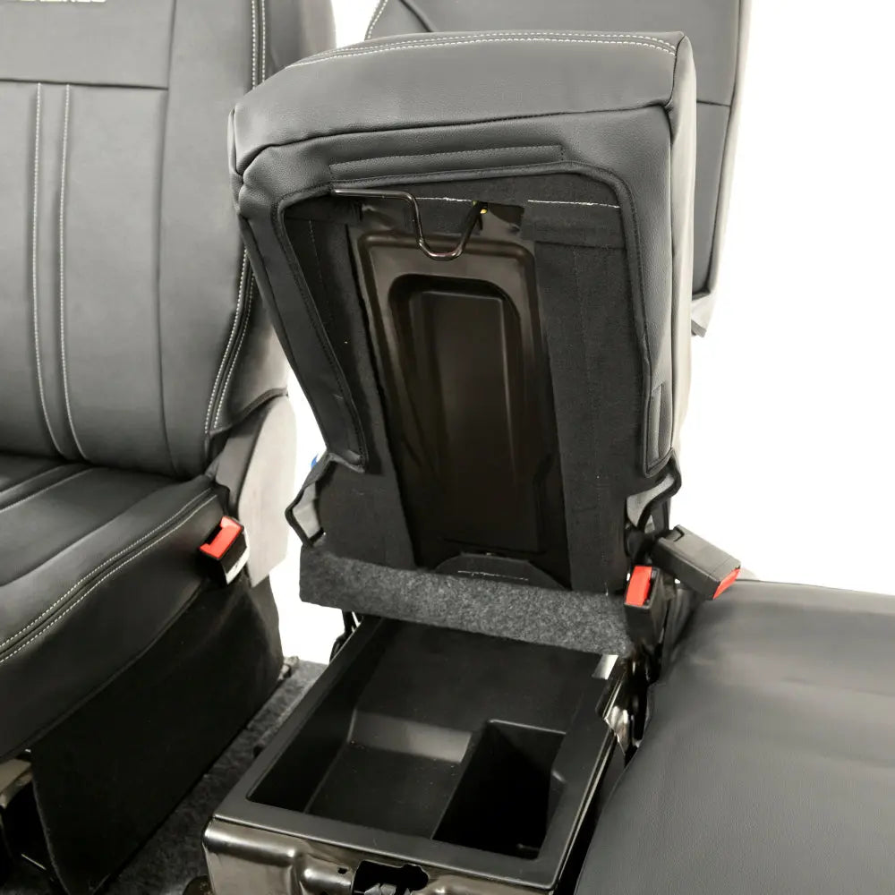 Toyota Proace City Tailored Leatherette Seat Covers (2018 Onwards) - Black - UK Custom Covers