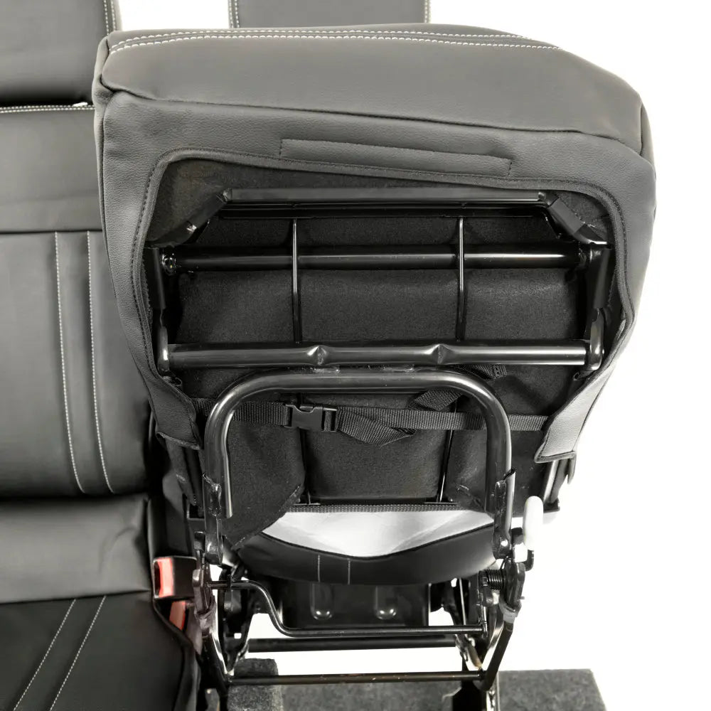 Toyota Proace City Tailored Leatherette Seat Covers (2018 Onwards) - Black - UK Custom Covers